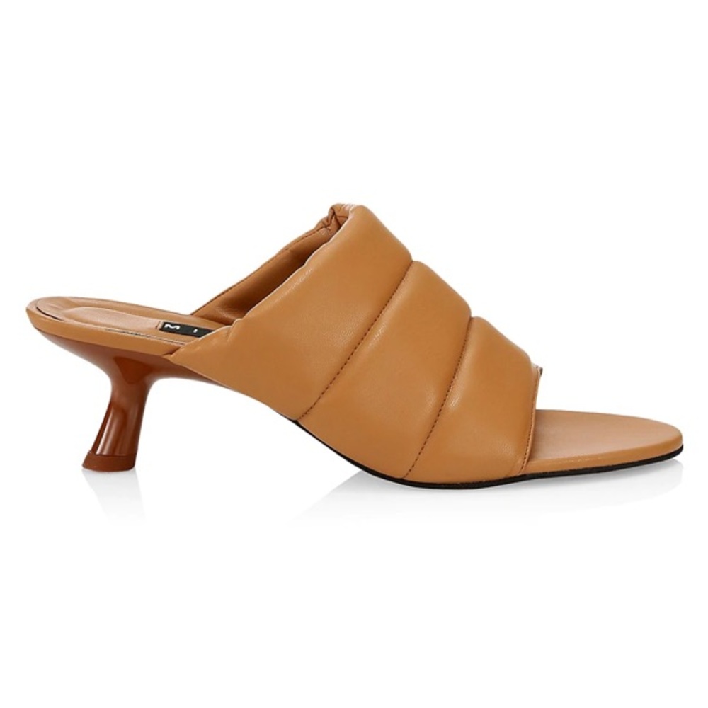 Simon Miller Women's Padded Vegan Leather Mules - Picture 4 of 6